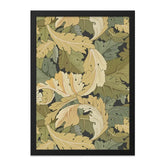 Autumn Leaves Wall Art, Botanical Print, Leaf Pattern Decor, Nature Inspired Art, Framed Wall Art, Foliage Wall Decor, Autumnal Home Decor - Tawshia